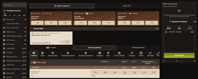 Apostas de futebol no Casino Sankra com odds e boletim de apostas