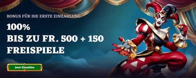 Bonusangebot von HappyJokers Schweiz