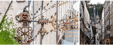 Die Atmosphäre der Getreidegasse, Salzburg