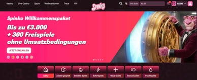 Spinko – Neues Casino mit High-Roller Boni