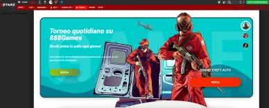 888 Starz – tornei e gare giornaliere online Torneo quotidiano 888Games disponibile su 888 Starz