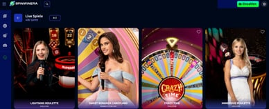 Spinwinera Live Casino