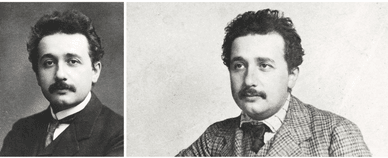 Alte Fotos von Albert Einstein