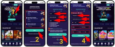 Rejestracja w kasynie