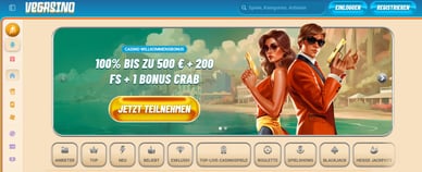 Vegasino mit Banküberweisung