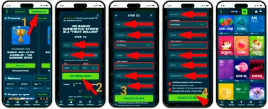 Rejestracja w kasynie Rejestracja w Stakemania Casino Online