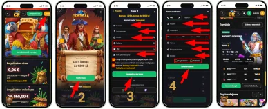 Rejestracja w w Corsaza kasyno