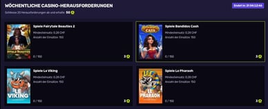 Herausforderungen des Casino Sportuna