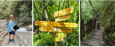 Wanderungen im Naturpark Gole della Breggia