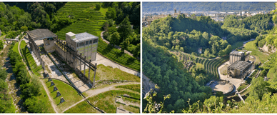Saceba - ein Zementwerk im Parco delle Gole della Breggia (Kanton Tessin)