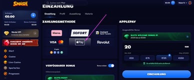 Das neueste Casino mit Apple Pay – Smash