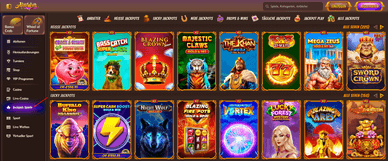 Jackpot-Spiele Alawin