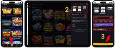 Jak złożyć depozyt w Spinmacho Casino Jak dokonać wpłaty w kasynie