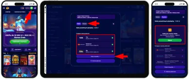 Jak wypłacić pieniądze z WishWin Jak wypłacić środki z kasyna