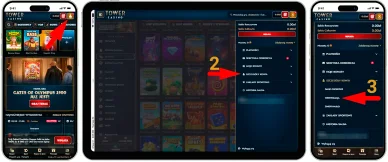 Weryfikacja konta Tower Online Casino — weryfikacja konta