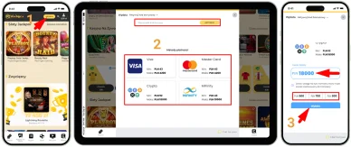 Jak dokonać wpłaty w WinMegaCasino Jak dokonać wpłaty w WinMega Casino