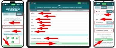 Rejestracja w kasynie 22 Bet Rejestracja w kasynie 22Bet