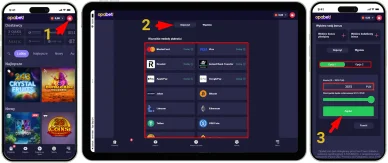 Jak dokonać wpłaty w Opabet Casino