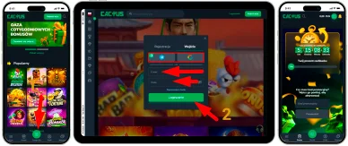 Zaloguj się do kasyna Cactus Zaloguj się na swoje konto w Cactus Casino Online