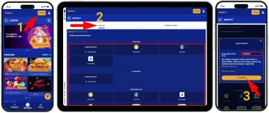 Jak wpłacić depozyt w Sapphirebet