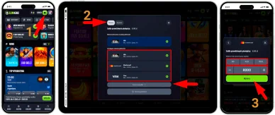 Jak złożyć depozyt w kasynie Proces wpłaty depozytu w Slimking Online Casino
