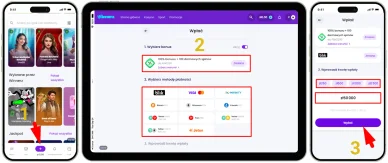 Jak wpłacić depozyt w kasynie Winnerz Jak złożyć depozyt w kasynie