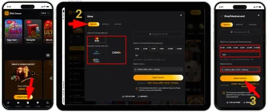Dokonać wpłaty w WildChance Online Casino