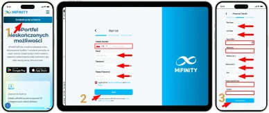 Jak założyć konto w MiFinity