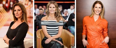 Mareile Höppner bei verschiedenen Moderationsauftritten im deutschen Fernsehen