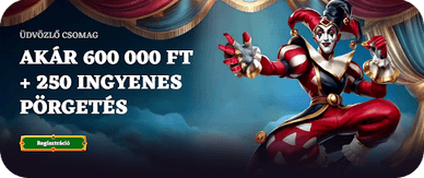 Happyjokers online kaszinó üdvözlő bónusz Üdvözlő bónusz a Happyjokers kaszinóban a magyarországi játékosok számára