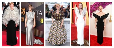 Sandra Hüller in Cannes, bei den BAFTA Awards und der Oscar-Verleihung – die Looks der Schauspielerin bei den wichtigsten Preisverleihungen der Saison