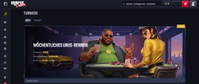 Turniere im Mafia Casino