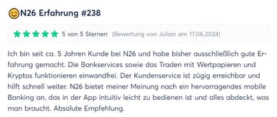 Number 26 Erfahrungen N26 Rezensionen