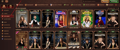 Live-Spiele im Crazy Tower Casino