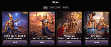 Boni im Casino mit Reload Bonus
