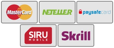 Yleisimmät maksutavat N1 Interactive Ltd kasinoilla