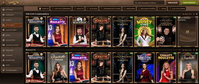 Live Spiele im Lanista