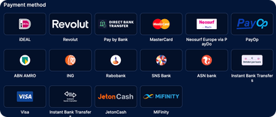 België casino betaalmethoden