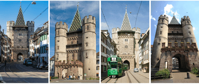 Mittelalterliches Tor von Basel - Spalentor