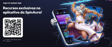 Aplicação móvel para jogar no seu telemóvel Aplicação móvel para jogar no seu telemóvel no Spin Aura