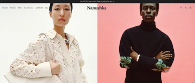 Nanushka weboldal