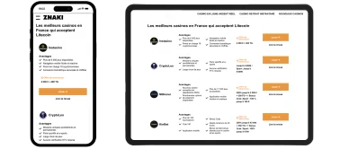 Liste des meilleurs casinos avec Litecoin en France Liste des meilleurs casinos avec Litecoin