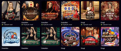 Immerion élő kaszinó 