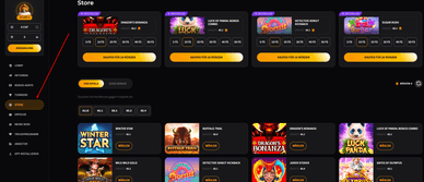 WildChance Casino: Store 