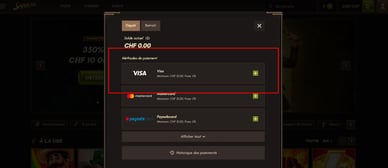 Sankra Online-Casinos mit Visa