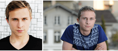 Max Hubacher als junger Schauspieler
