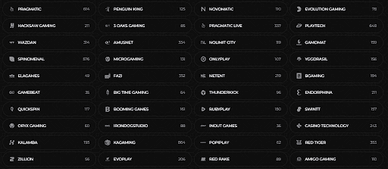 Casina online kaszinó és játék kínálat