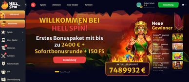 HellSpin Casino mit Flexepin