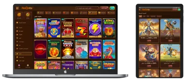 واجهة سلوتس كازينو AmunRa تعرض ألعاباً شهيرة ومكافأة ترحيبية 500 يورو وعروض الكريبتو