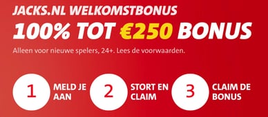 welkomstbonus Jacks